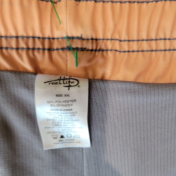 Reel Life Men's Blue Swim Shorts - Picture 6 of 10